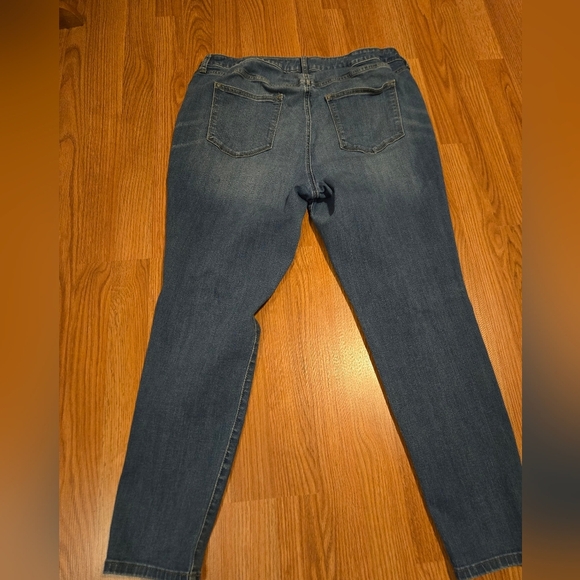 Sonoma Dark Blue Distressed Skinny Jeans - Picture 4 of 4